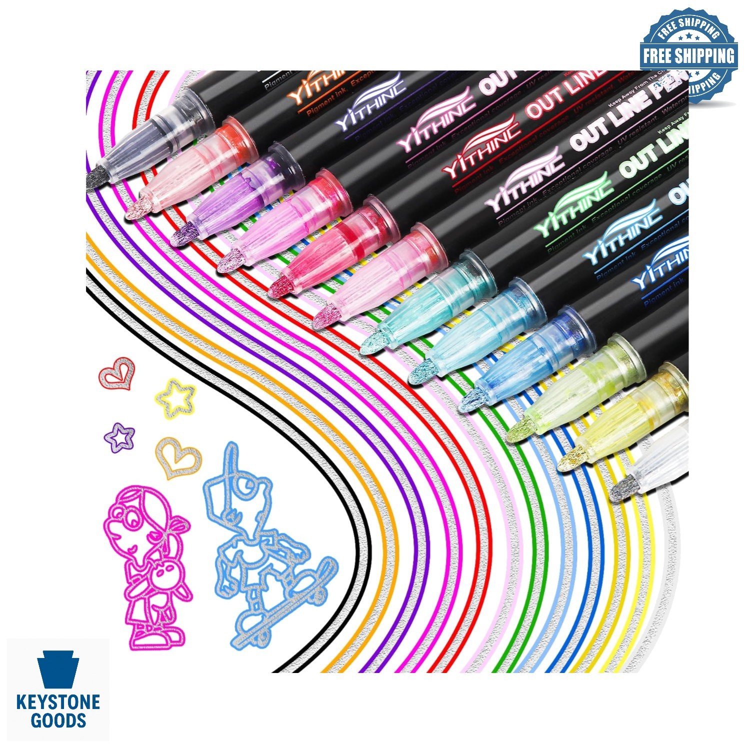 For Kids & Teens - Vibrant, Non-toxic Ar...