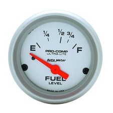 Autometer Fuel Level Gauge Ultra-lite 16-158 Ohm Electric Analog 4318 Autometer Fuel Level Gauge Ultra-lite 16-158 Ohm Electric Analog 4318