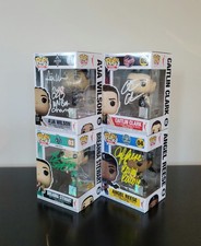 WNBA SET! Signed Autographed Rookie Funko Pops Caitlin Clark WNBA Holo & COA