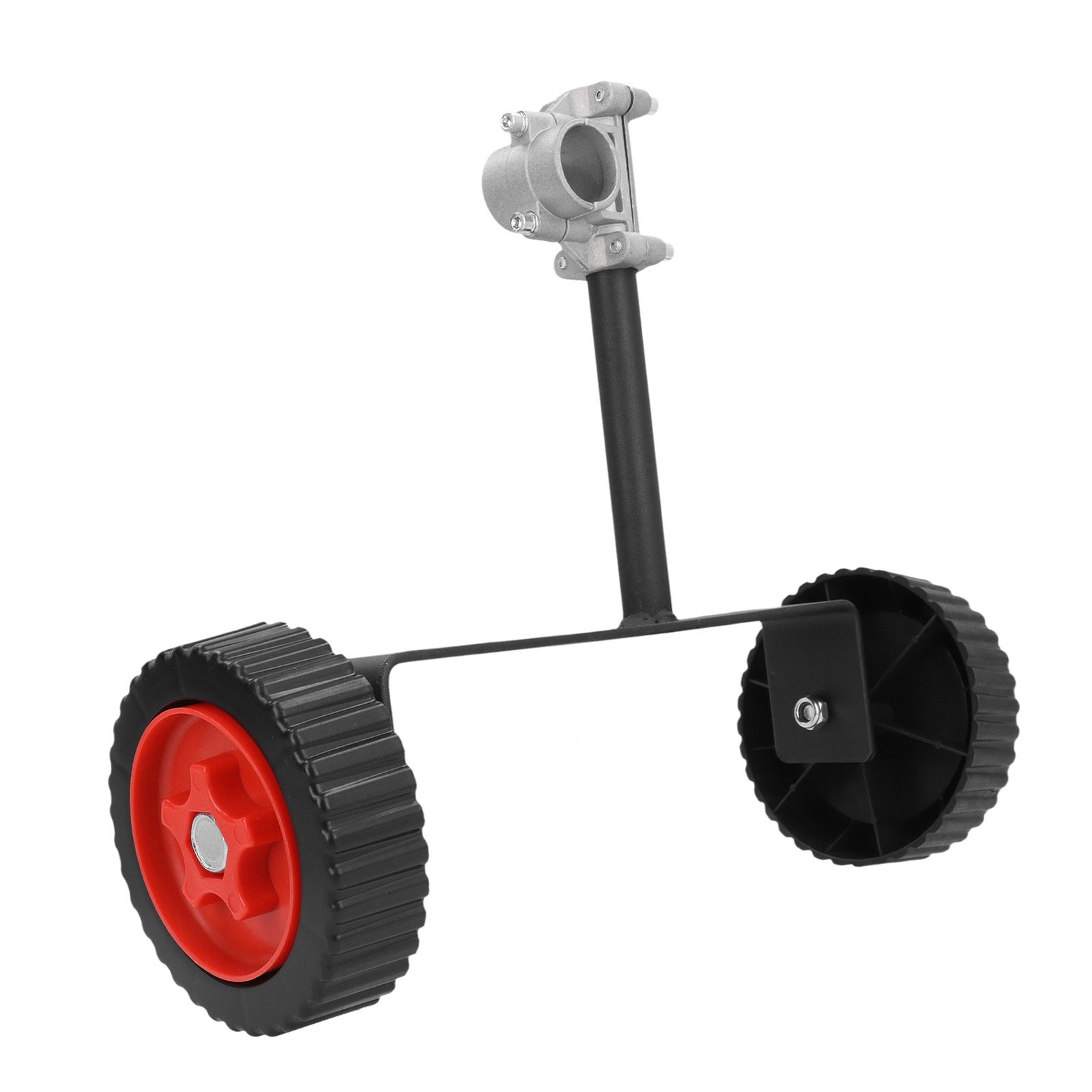 Adjustable Grass Trimmer Auxiliary Wheel For 26mm Tube Support And Stability In