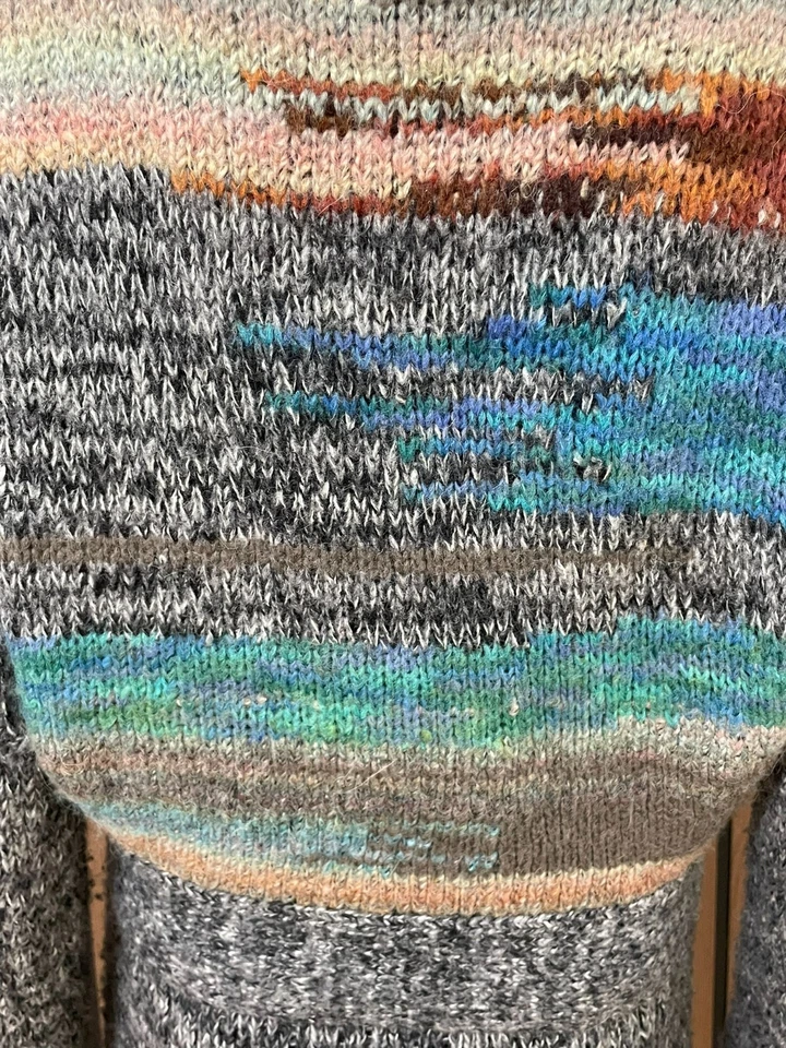 Cárdigan plumero acrílico suéter gris Sleeping On Snow de Anthropologie para mujer S Foto 3 de 4