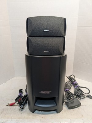 BOSE CINEMATE Digital Sound System Black  Home Theater Speakers with Accessories