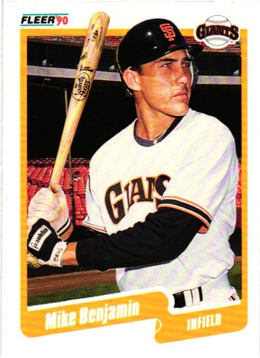 1990 Fleer #51 Mike Benjamin