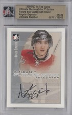 2006 ITG Ultimate Memorabilia 7th Edition Silver 11/30 Angelo Esposito Auto 0s5
