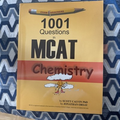 Examkrackers 1001 Questions in MCAT Chemistry by Calvin & Orsay, Paperback