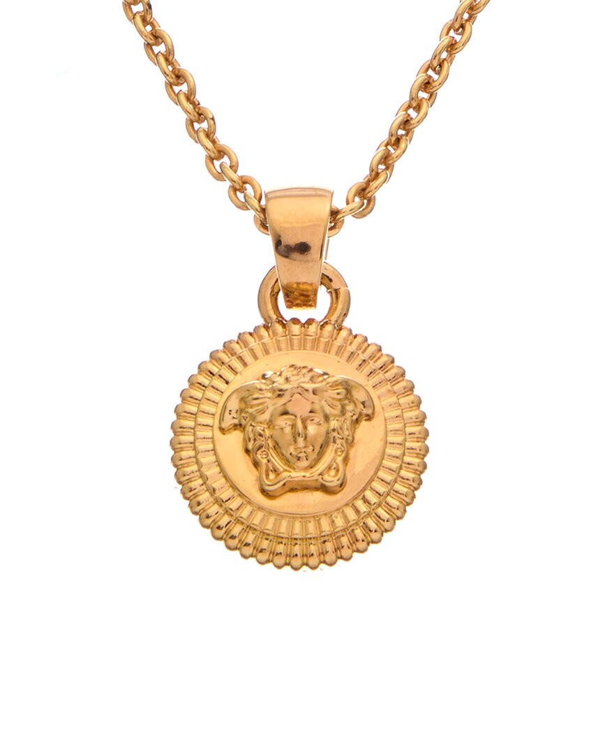 Ожерелье с подвеской Versace Medusa Женское золотое 57390₽