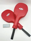 Winning CM-15 Hand Mitts Boxing Punch Paddles Red Pair For Trainers Japan NEW