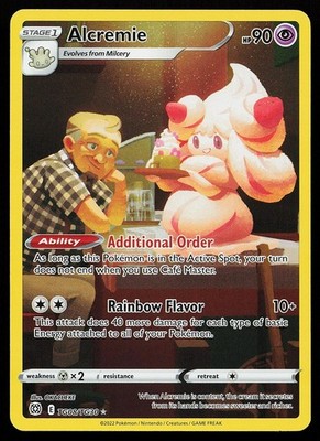 Alcremie TG08/TG30 Holo Brilliant Stars Trainer Gallery Pokemon Card