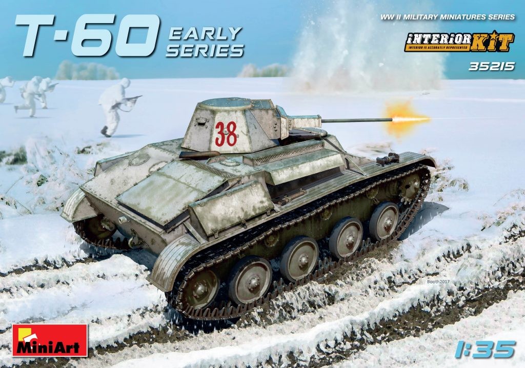 Miniart 35215 - 1/35 WWII Soviet T-60 Early Series - Interior Kit - New