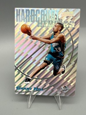 1997-98 Topps Stadium Club Hardcourt Heroics - Grant Hill -Detroit Pistons -#H10