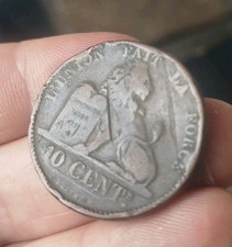BELGIQUE LEOPOLD 1 ER RARE 10 CENTIMES 1832 