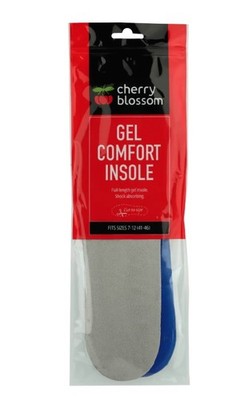 Cherry Blossom Gel Einlegesohlen Herren Schuhpflege blau Einheitsgröße