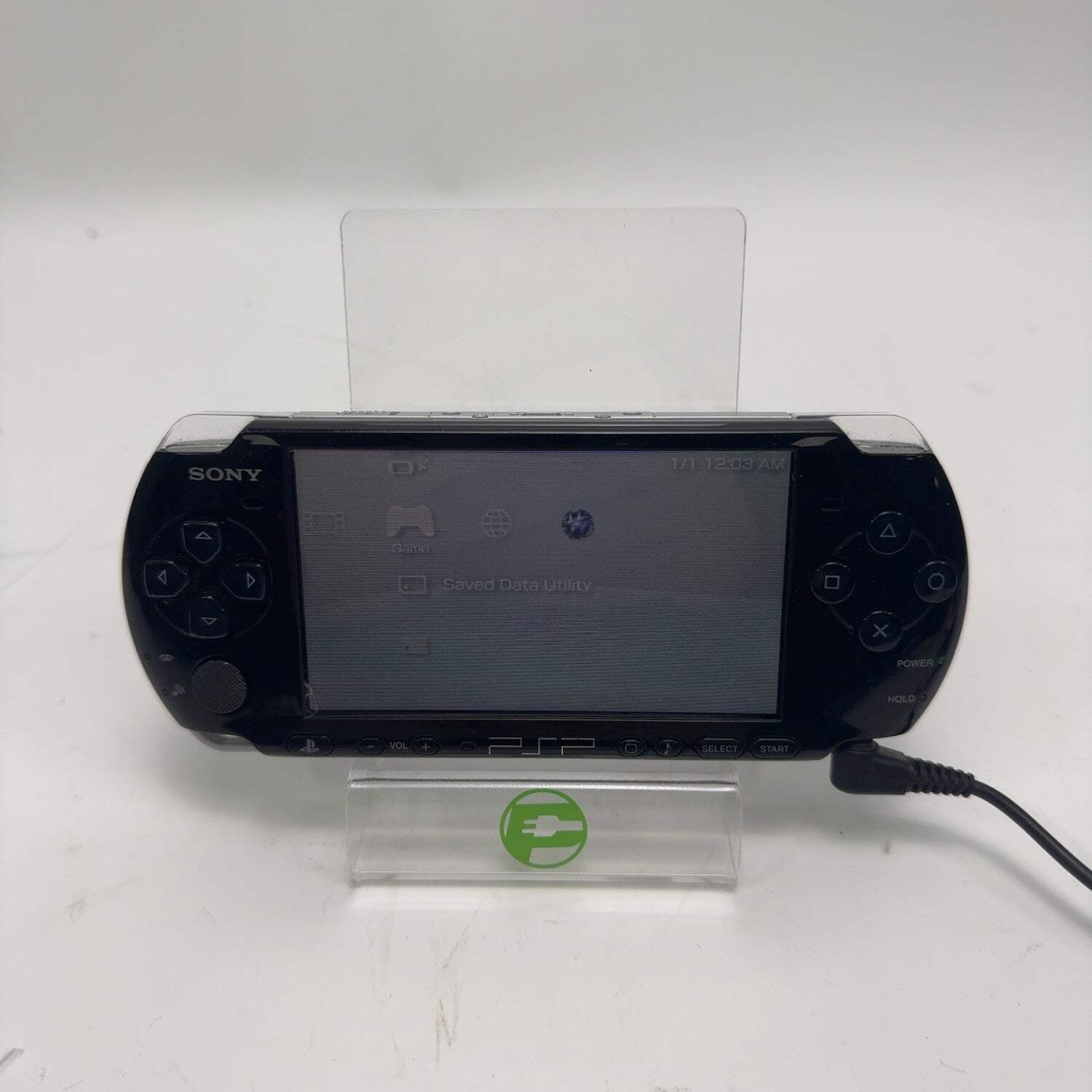 Sony Playstation Portable PSP PSP-3001 Handheld Gaming System Only Black READ