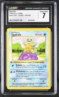 Squirtle 063/102 Base Set (Shadowless) Regular for sale online | eBay