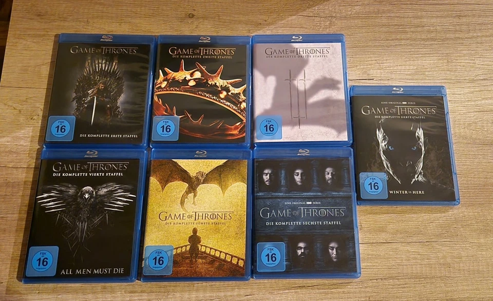 Game of Thrones Blu-ray Staffel 1 bis 7 - Bild 1 von 1
