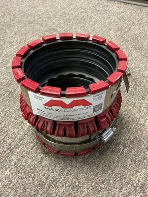 4 Inch Maxadapter Universal Shielded Sewage Coupling