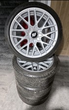 Rotiform RSE 18x9.5 ET25 5x112 5x120 Alloy Wheels With Tyres BMW VAG Mercedes