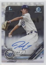 2019 Bowman Draft Chrome Draft Pick Auto JJ Goss #CDA-JJG Auto v9t