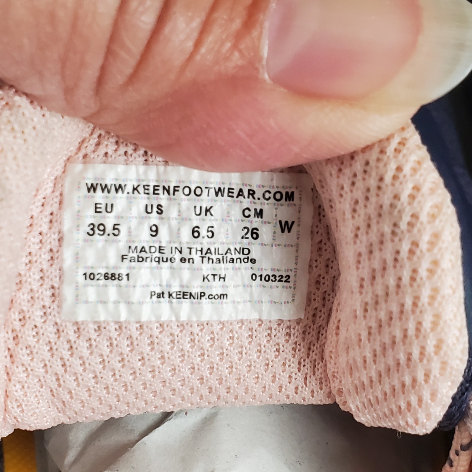 Scarpe da trekking Keen Terradora Flex da donna taglia 9 sneakers impermeabili vintage indaco