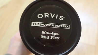 Orvis TLS Power Matrix Fly Rod 9' 6WT Mid-Flex