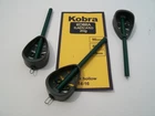 3 x Kobra Hybrid Elasticated Method Feeders,  Choice of  20g, 30g or 2 of each.