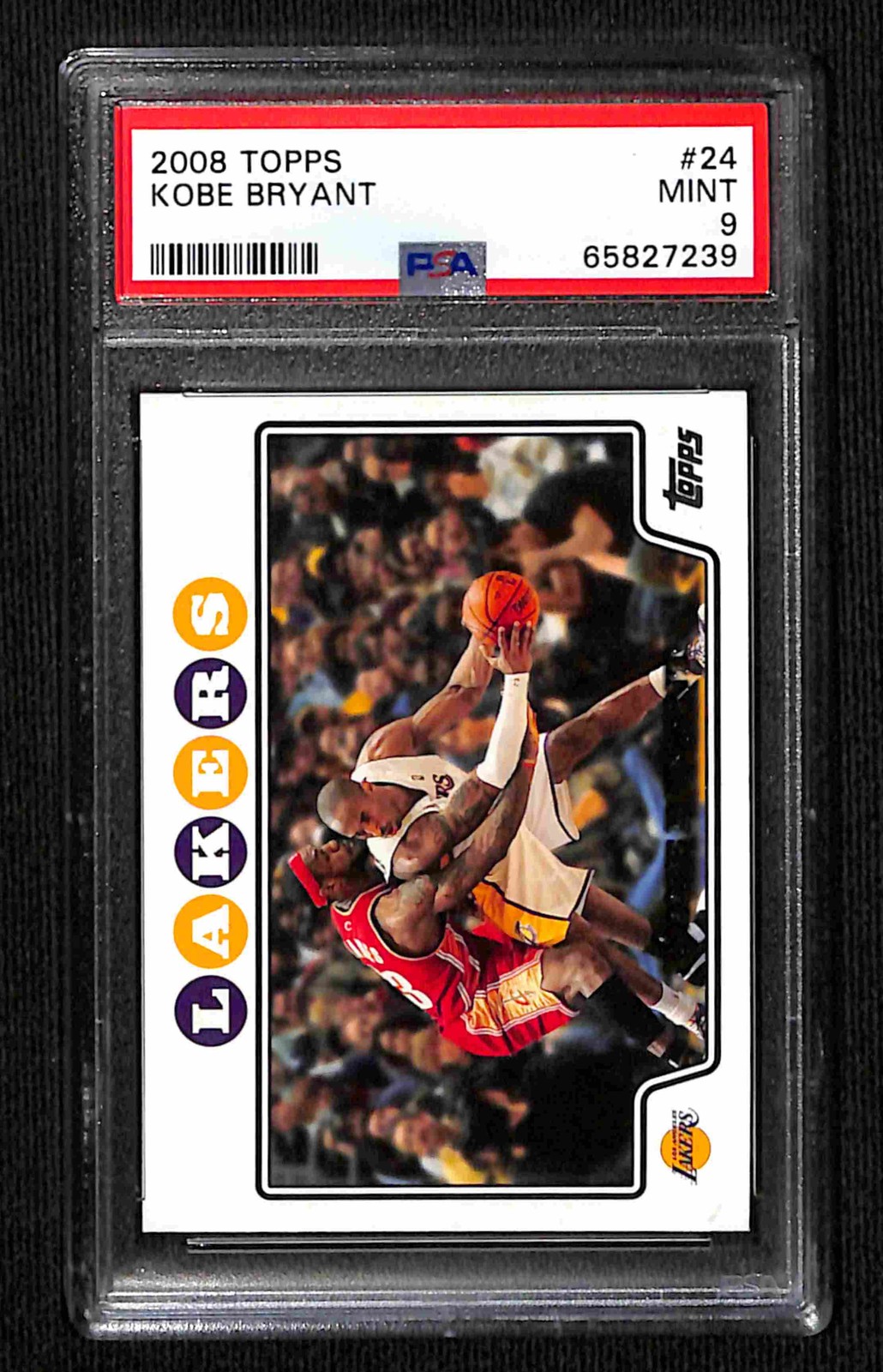 2008-09 Topps #24 Kobe Bryant PSA 9