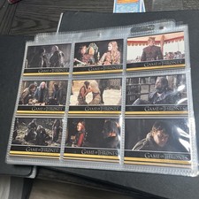 GAME OF THRONES SEASON 2 TWO 2013 RITTENHOUSE COMPLETE BASE CARD SET 88 TV