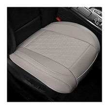 Car Front Seat Cover Cushion Leather Full Wrap Anti Slip With Storage Pocket