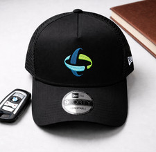 Duke Energy Embroidered 9forty Trucker Hat Mesh Adjustable Utility Cap Duke Energy Embroidered 9forty Trucker Hat Mesh Adjustable Utility Cap