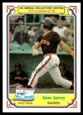 1984 Topps Drake's Big Hitters Steve Garvey San Diego Padres #10