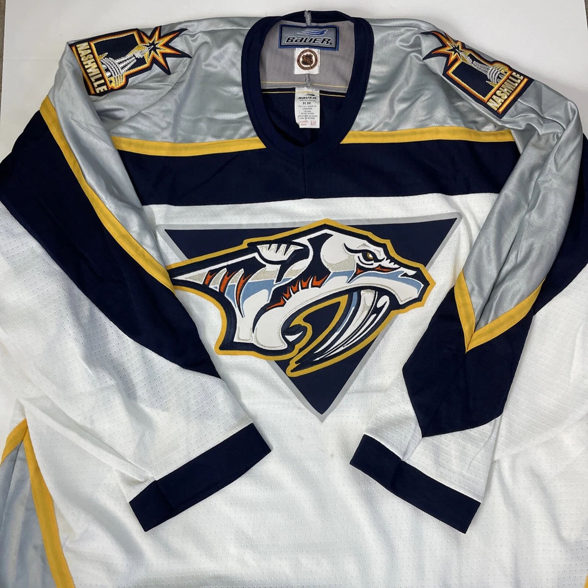 nashville predators game worn