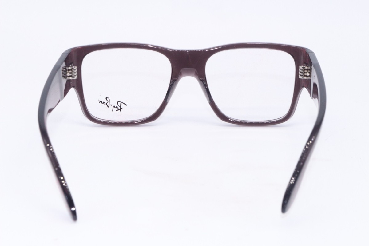 Ray Ban Rb 9287V 3902 Transparent Dark Brown Authentic Eyeglasses 48-16-130 Ray-Ban RB5397 Elliot Optics Eyeglasses | LensCrafters main image 3