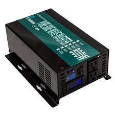 800W Pure Sine Wave Power Inverter 24V to 120V Off Grid RV Solar Home System Car