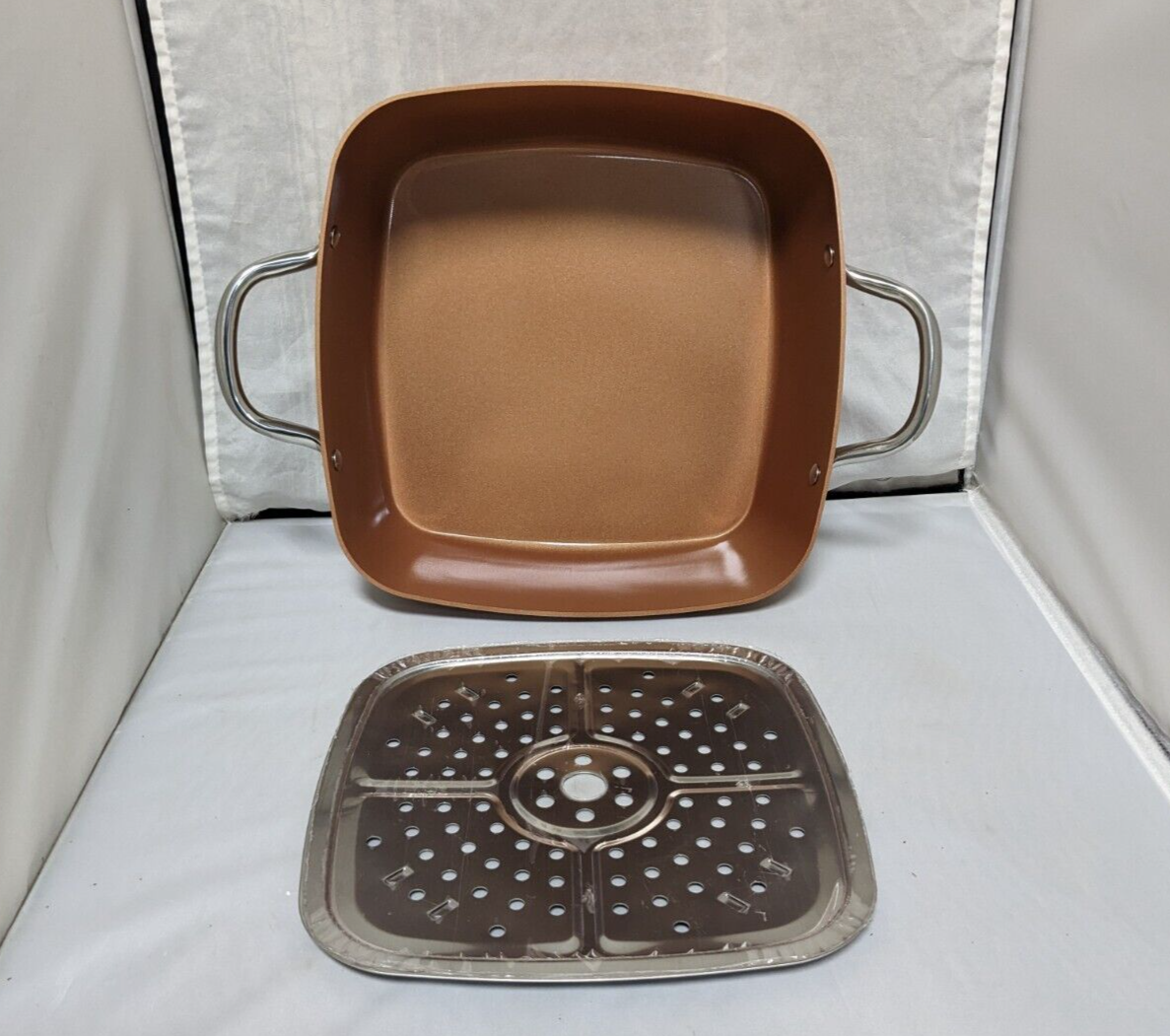 Copper Chef Induction Cooktop and Chef XL Casserole Pan Set eBay