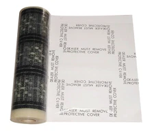 2-300' DEALER MUST REMOVE PLASTIC ADHESIVE AUTO FLOOR MATS 4MIL AT 3 MIL PRICE