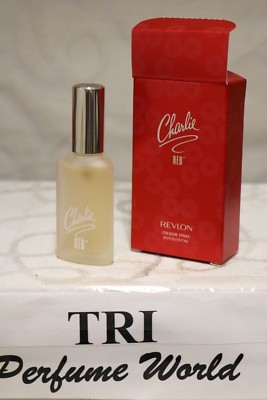Charlie RED by Revlon Women Cologne Spray 0.5 fl.oz Original Formula RARE