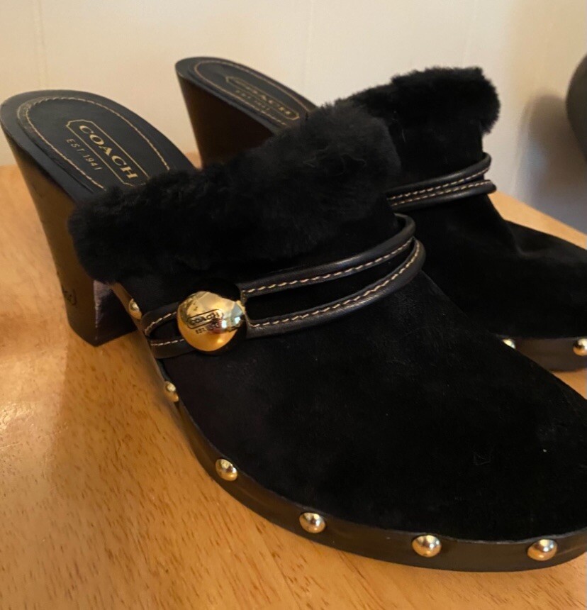 Authentic Coach Winter Clogs - image 2