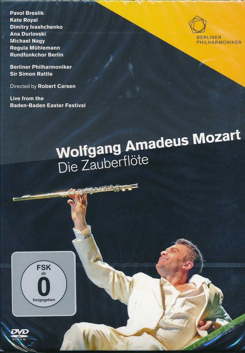 Wolfgang Amadeus Mozart: Die Zauberflöte [Video] by (Dvd