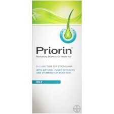 Priorin Shampoo 2x 200ml Oily Greasy Anti Hair Loss Prevention Growth UK