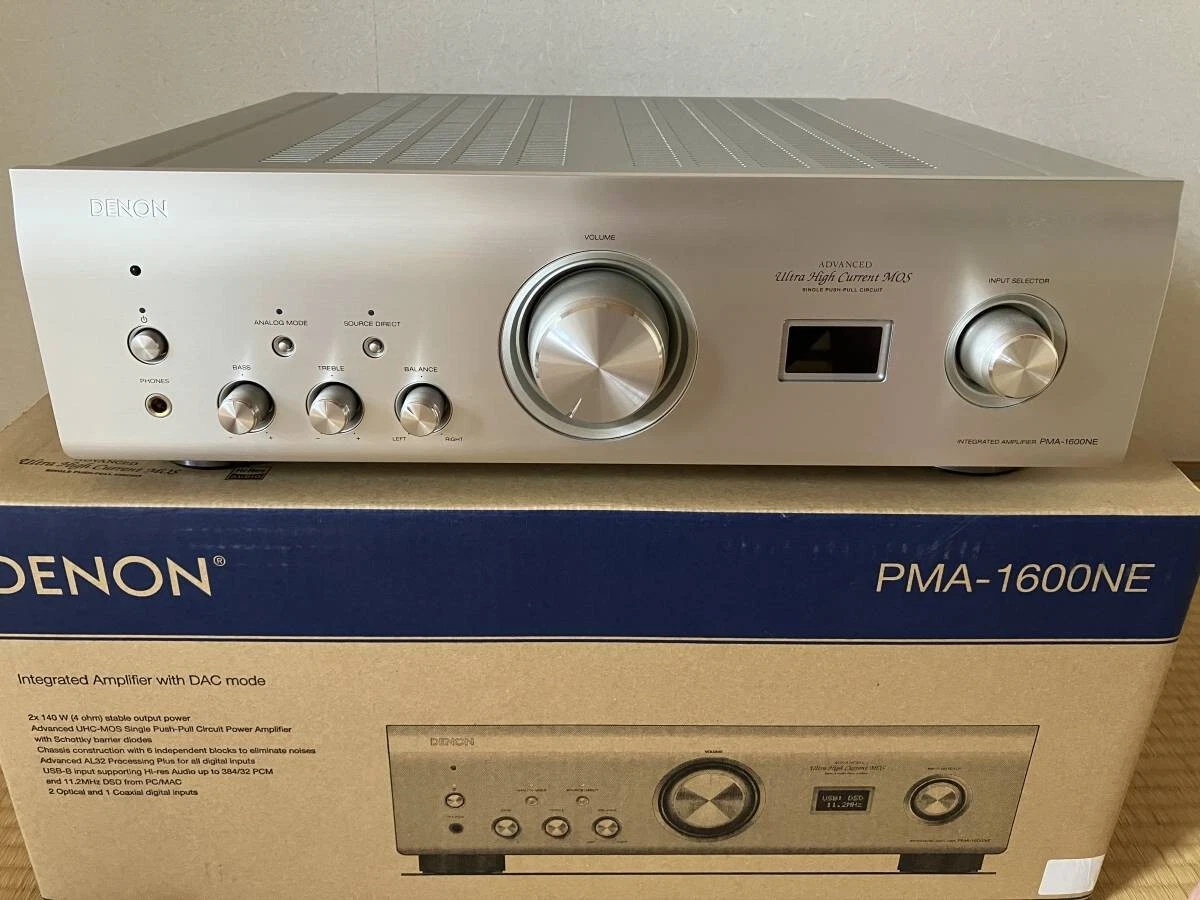 Denon PMA-1600NE Stereo Integrated Amplifier DSD High-Res USB-DAC AC100V New