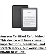 Amazon Kindle 10th Generation 4GB BLACK eReader eBook Tablet WiFi 2019 Model USE