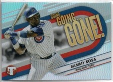 Sammy Sosa 2023 Topps Pristine Going Going Gone Insert Card #GGG-9