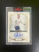 2022 Leaf Continuum Soccer Phil Foden Auto Autograph Card /76 Rare ROOKIE