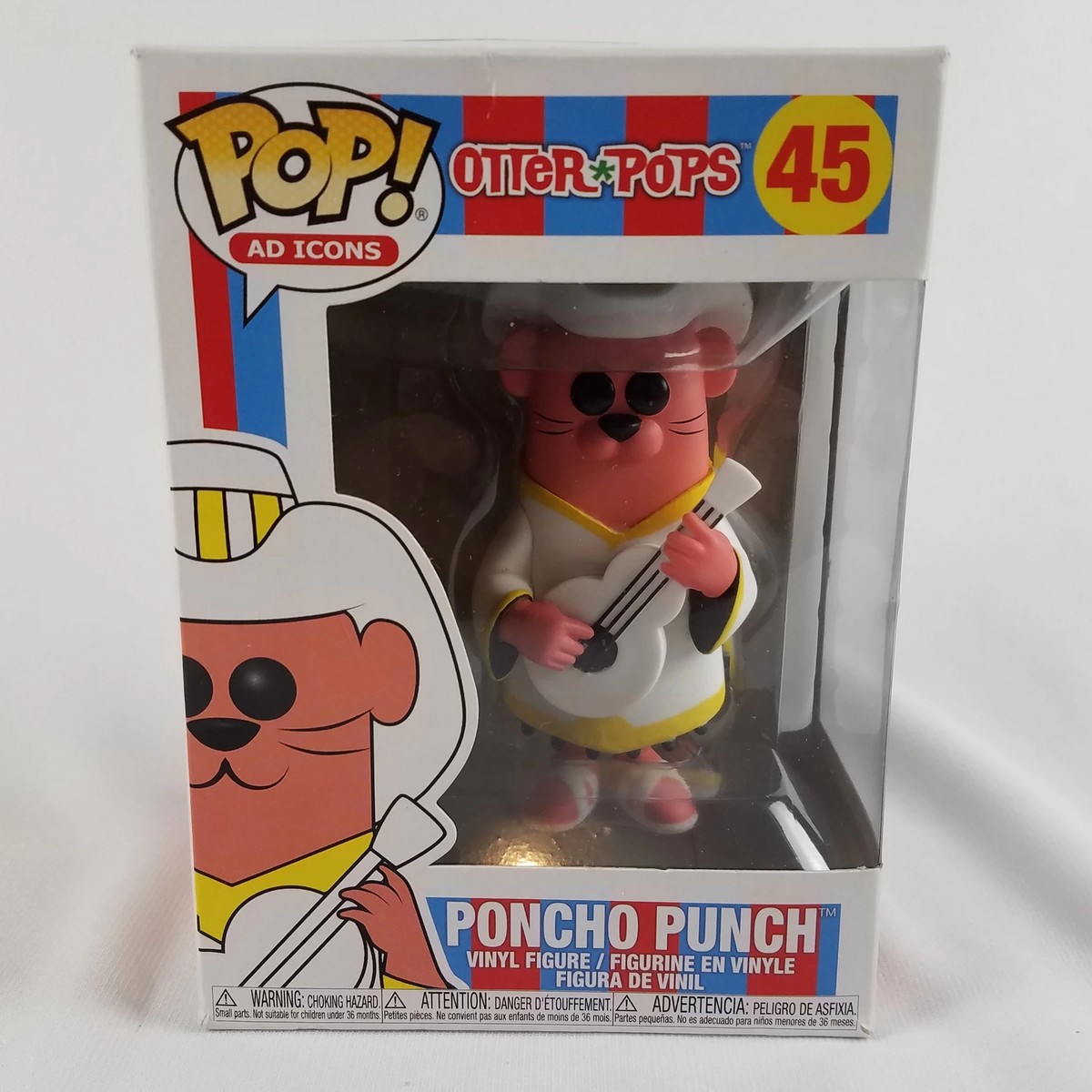 FUNKO POP! AD ICONS OTTER POPS - PONCHO PUNCH VINYL FIGURE #45 | eBay