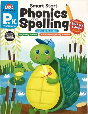 Smart Start: Phonics and Spelling PreK; Basic Phonics and Spelling Concepts