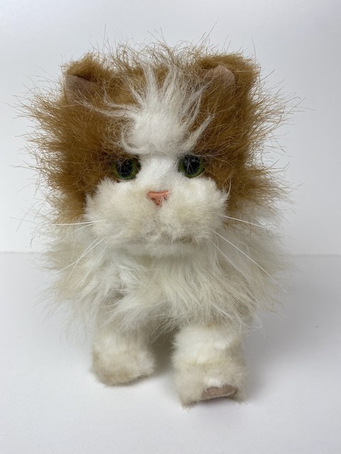 toy cat that purrs and meows
