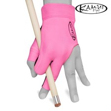 KAMUI Billiard Pool Cue GLOVE - QuickDry - For Left or Right Hand - Pink