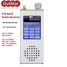 ATS-Decoder Ricevitore Radio Full Band AM FM MW SW SSB DSP 2,4 pollici Touch Screen