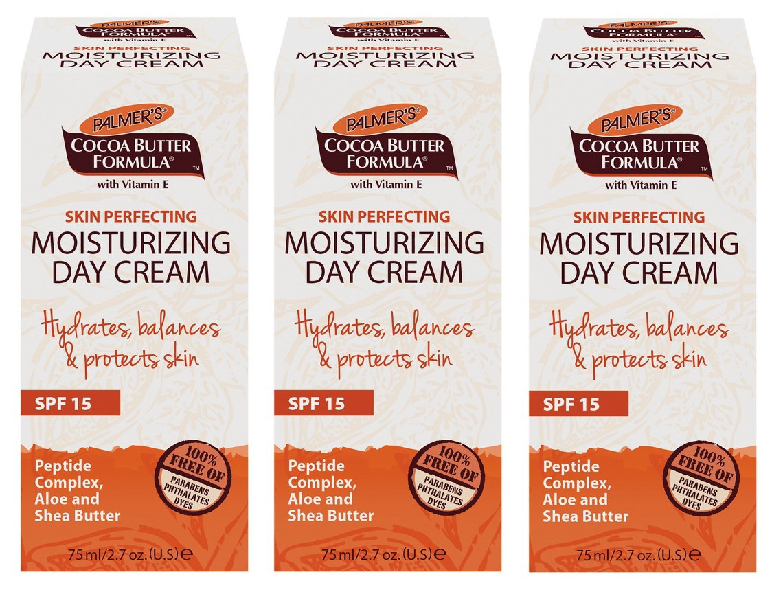 Palmers Cocoa Butter, Skin Perfecting Moisturizing Day Cream, 2.7 oz (3 Pack)