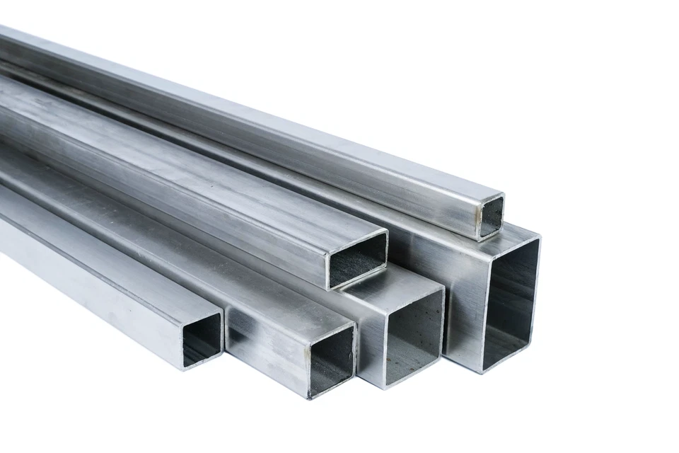 Tube Carré En Acier Inoxydable 304 20x20x1.5mm-160x80x3mm 1.4301 V2A - Photo 3/4